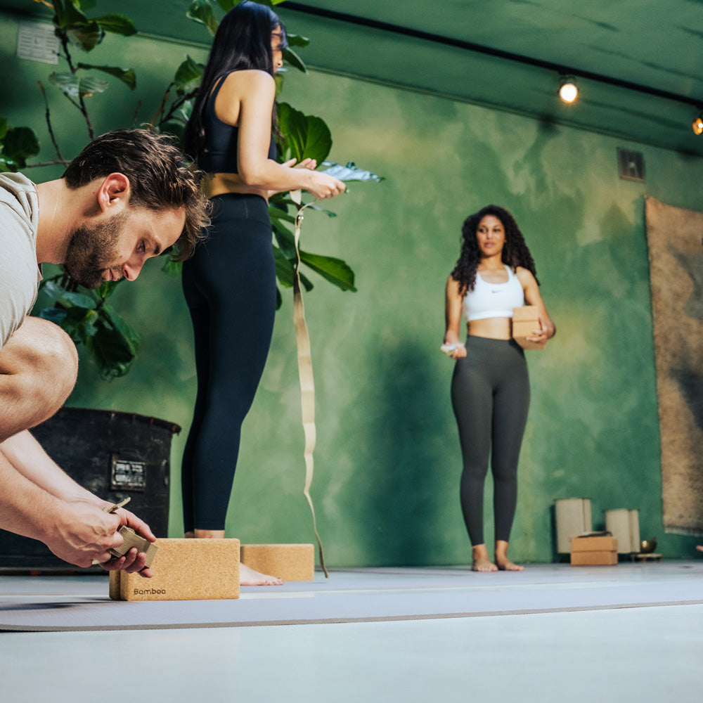 Bamboa Yoga Blöcke Set Kork