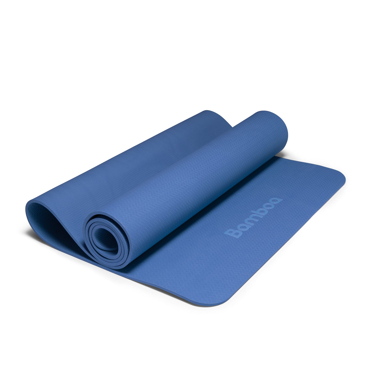 Bamboa Yoga Matte Schaumstoff Blau 6mm