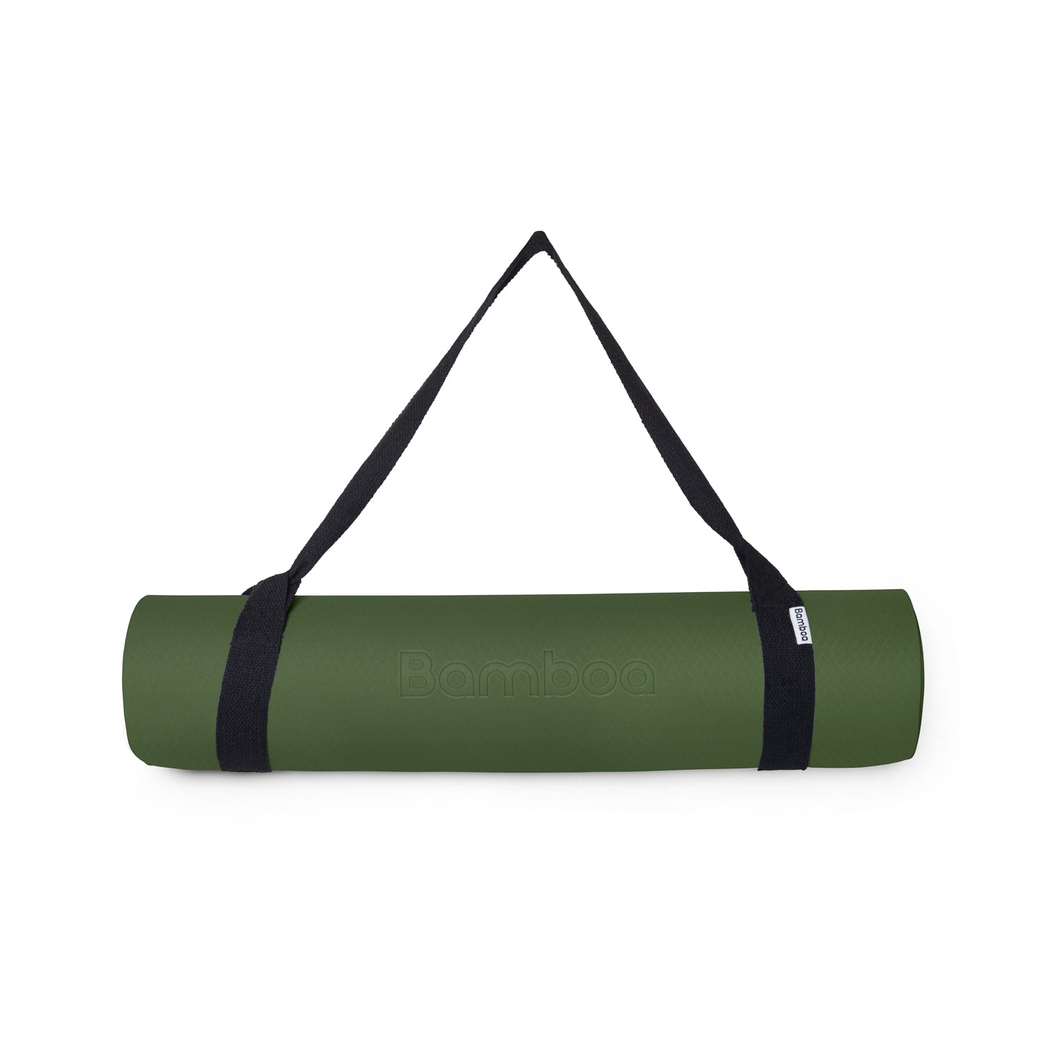 Bamboa Yoga Matte, Schaumstoff, Grün, 6 mm