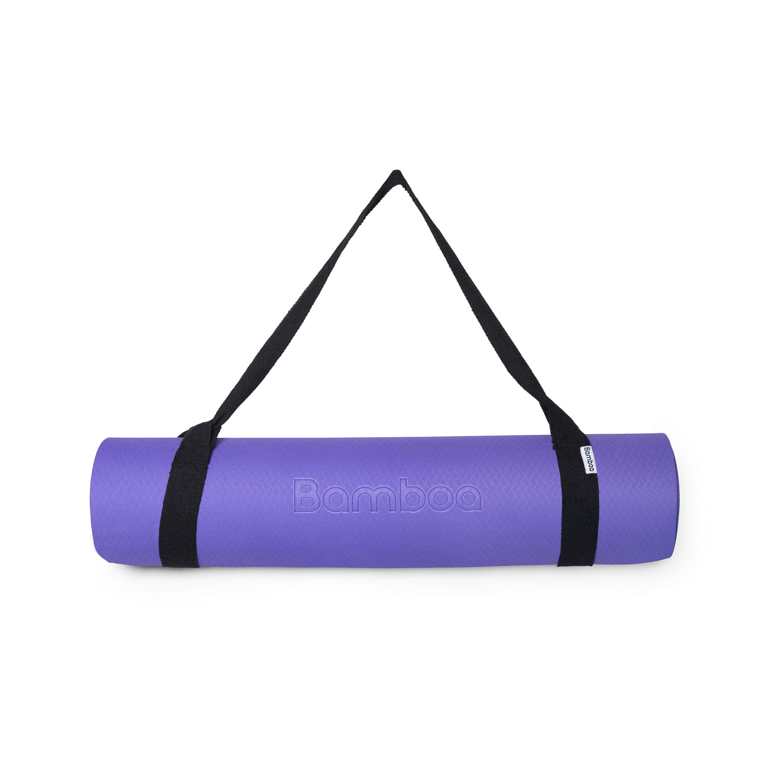 Bamboa Yoga Matte Schaumstoff Lila 6mm